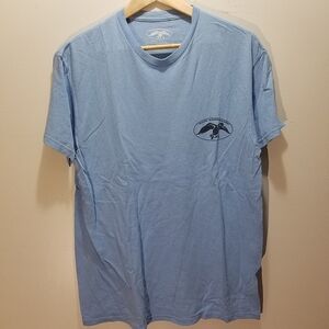 Duck Commander Medium Hunting Outdoor Men's Blue Graphic Shirt Dynasty Revival